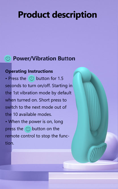 Wearable Vibrator With Remote Control