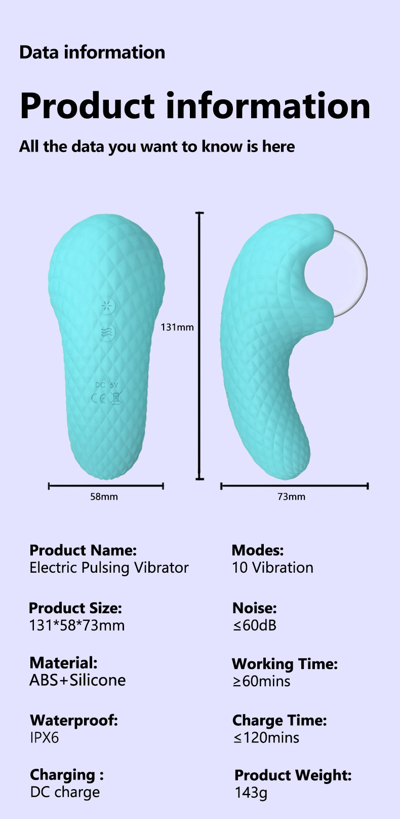 Electric Pulsing Vibrator