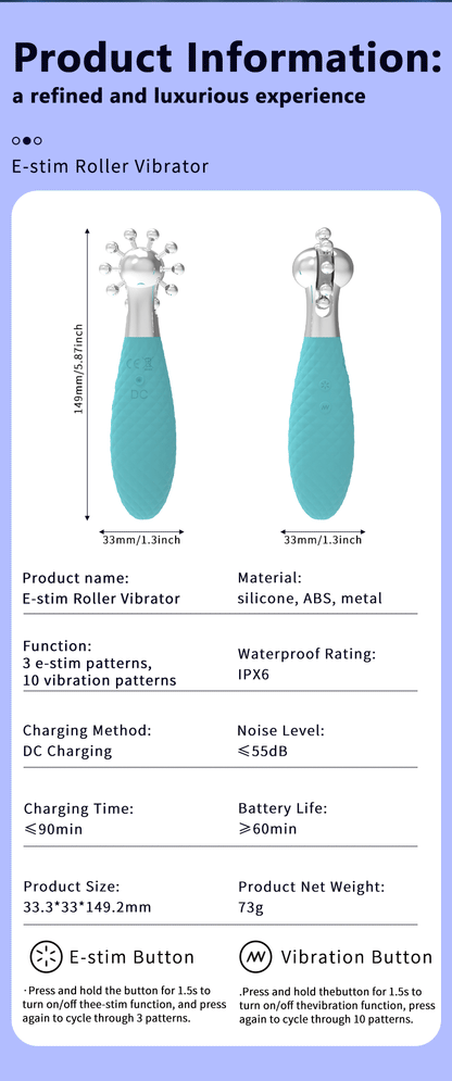 E-stim Roller Vibrator