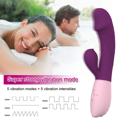 Dual Vibration G-Spot Orgasm Masturbator