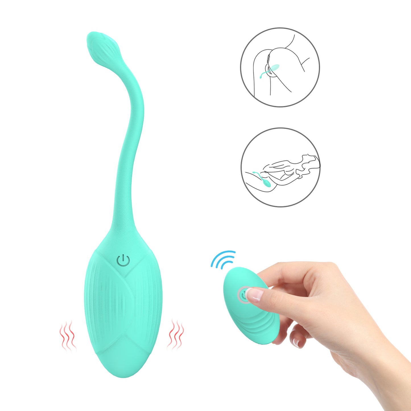 Remote Control Egg Massager