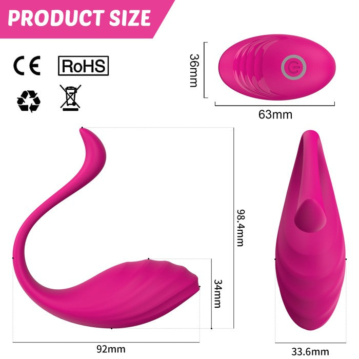 Remote Control Egg Vibrator