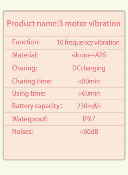 Three Motors Vibrator