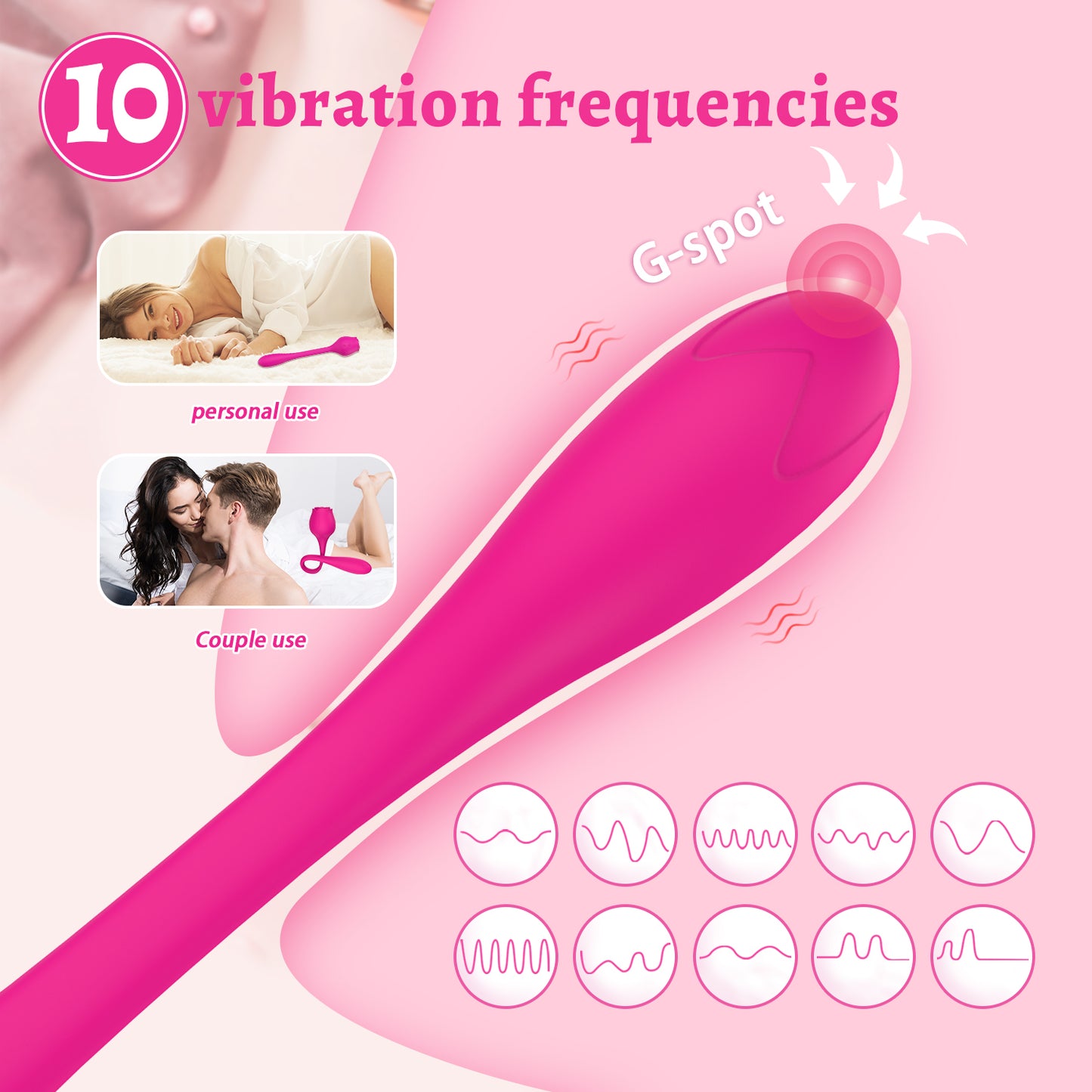 Rose Vibrator Sex Toys