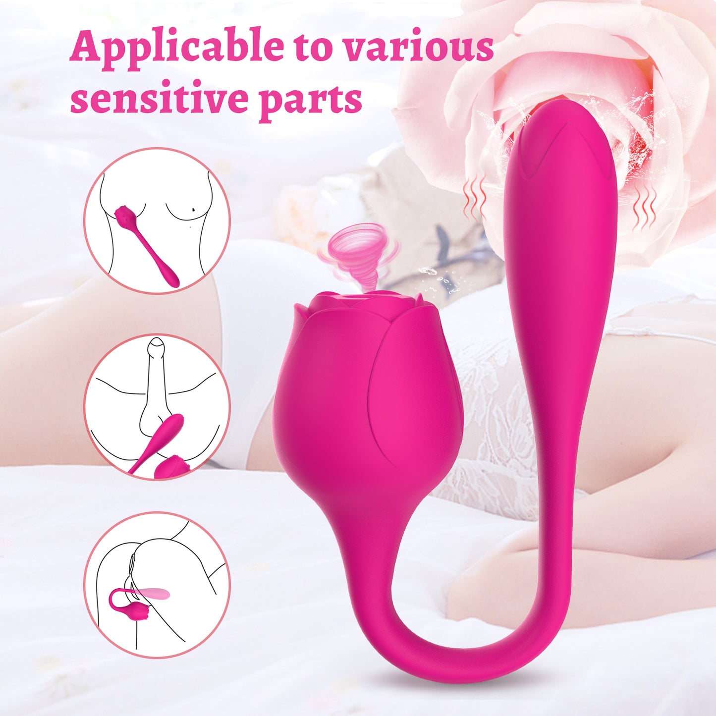 Rose Vibrator Sex Toys