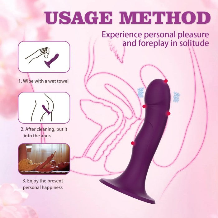 Multi-Speed Vibrating Dildo